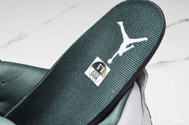 Cheap TBK FQ8138-103 Green Air Jordan 4 Oxidized 0810